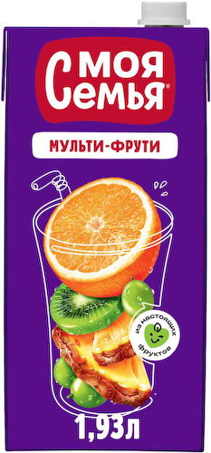 Напиток сокосодержащий Моя Семья Мульти-Фрути #1