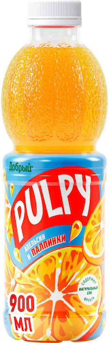 Напиток сокосодержащий Pulpy Апельсин #1