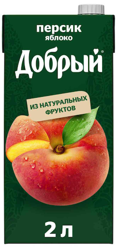 Нектар Добрый Персик-яблоко #1