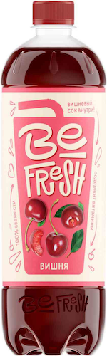 Витаминизированный напиток BeFresh Вишня с соком негазированный #1