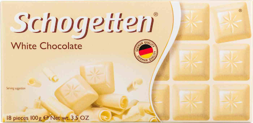 Шоколад белый Schogetten White chocolate #1