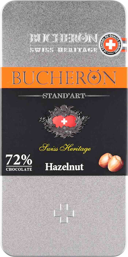 Шоколад горький Bucheron с фундуком 72 % какао #1