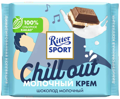Шоколад молочный Ritter Sport Молочный крем #1