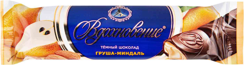 Шоколад темный Вдохновение Груша-миндаль #1