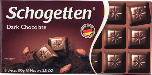 Шоколад тёмный Schogetten Dark Chocolate #1