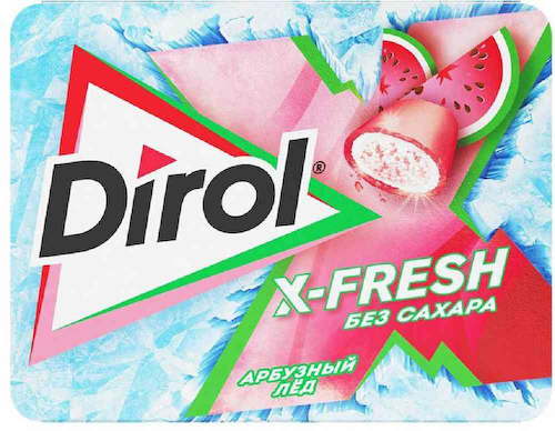 Жевательная резинка Dirol X-fresh Арбузный лёд #1
