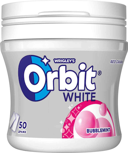 Жевательная резинка Orbit White Bubblemint #1