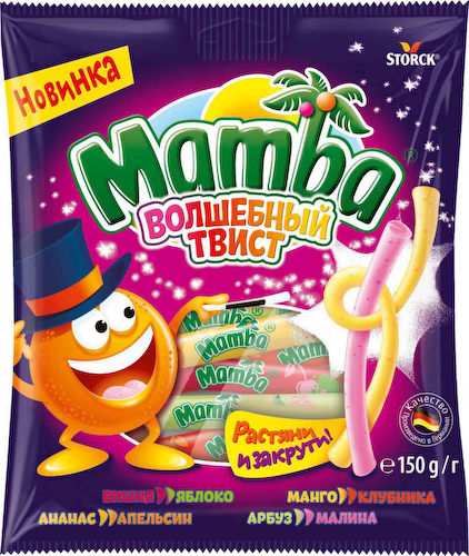 Конфеты Волшебный твист Mamba #1