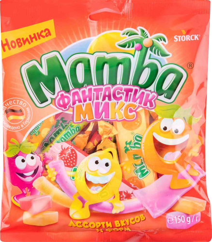 Конфеты жевательные Mamba Фантастик Микс #1