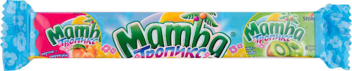 Конфеты жевательные Mamba Тропикс Ассорти вкусов #1