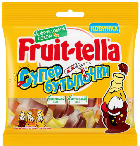 Мармелад Fruit-tella Супер Бутылочки #1
