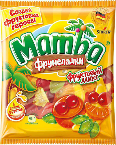 Мармелад Фрумеладки Mamba Фруктовый микс #1