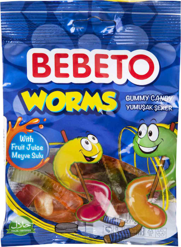 Мармелад жевательный Bebeto Worms #1