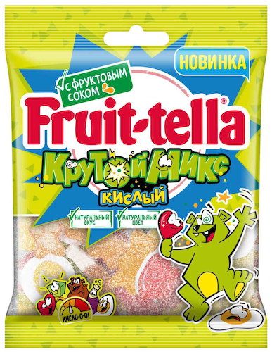Мармелад жевательный Fruit-tella Крутой микс кислый #1