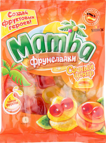 Мармелад жевательный Mamba Сочный центр #1