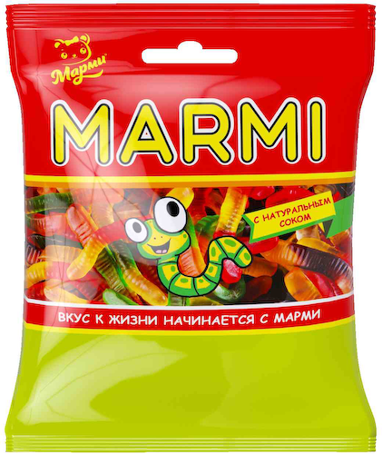 Мармелад жевательный Marmi черви #1
