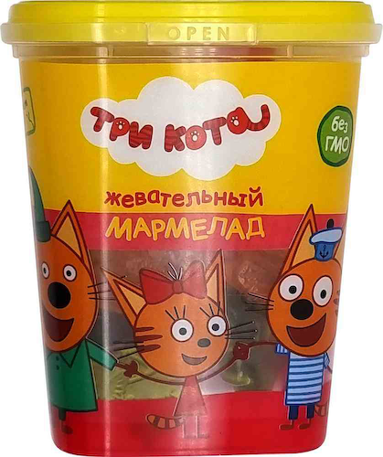 Мармелад жевательный Три Кота Тропические фрукты #1