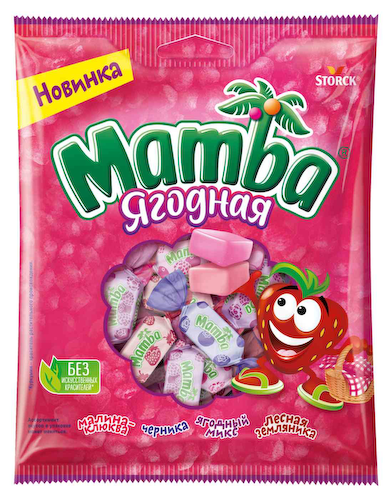 Жевательные конфеты Mamba Ягодная #1