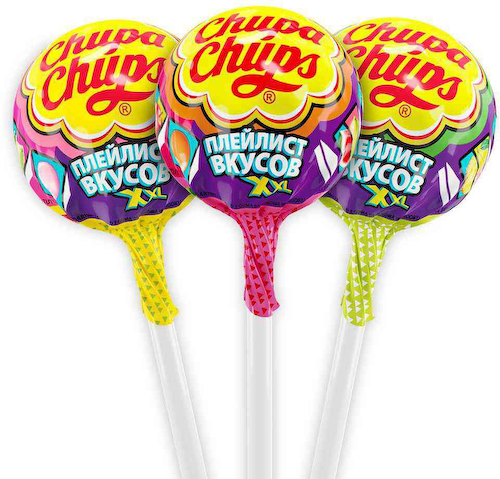 Карамель Chupa Chups Плейлист вкусов XXL, в ассортименте #1