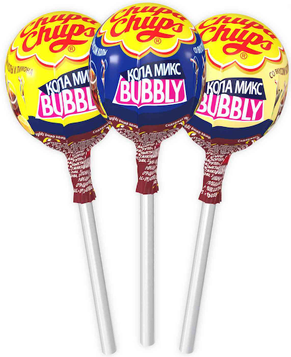 Карамель Chupa Chups Bubbly Кола Микс в ассортименте #1
