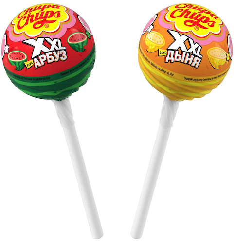 Карамель Chupa Chups XXL Арбуз-Дыня, в ассортименте #1