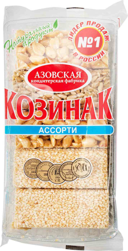Козинак ассорти Азовская кондитерская фабрика #1