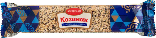 Козинак Азовская кондитерская фабрика кунжут с маком #1