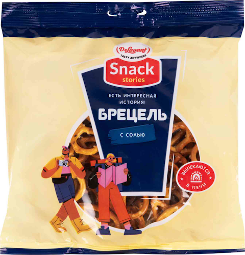 Брецель Snack Stories с солью #1