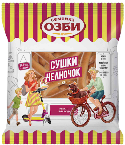 Сушки челночок Семейка Озби настоящие #1