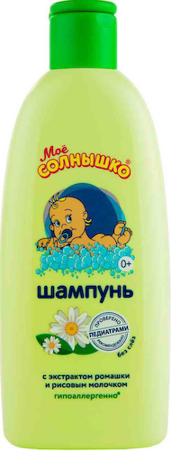 Шампунь детский Моё солнышко с экстрактом ромашки и рисовым молочком, с рождения #1