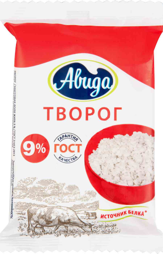 Творог Авида 9% #1