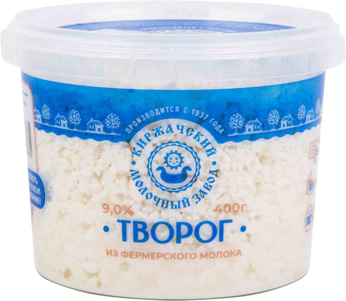 Творог Киржачский молочный завод 9% #1