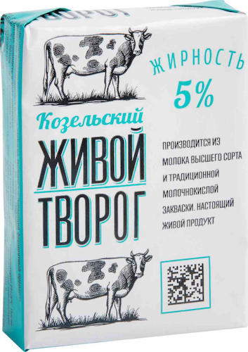 Творог Козельский Живой 5% #1