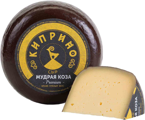 Сыр Киприно Мудрая коза 45%, вес #1