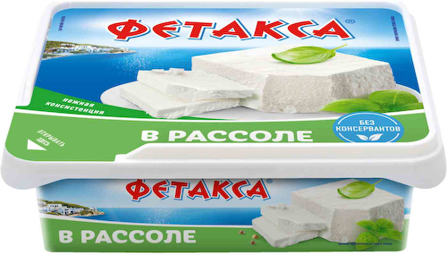 Сыр мягкий Фетакса в рассоле 45% #1