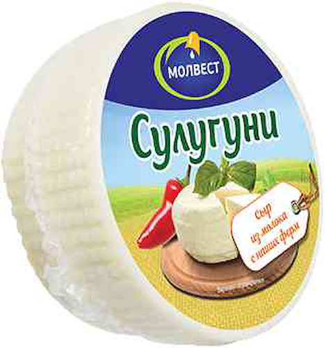 Сыр Сулугуни  Молвест 45% #1