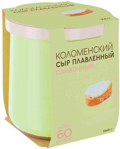 Сыр плавленый Коломенский Сливочный 60% #1