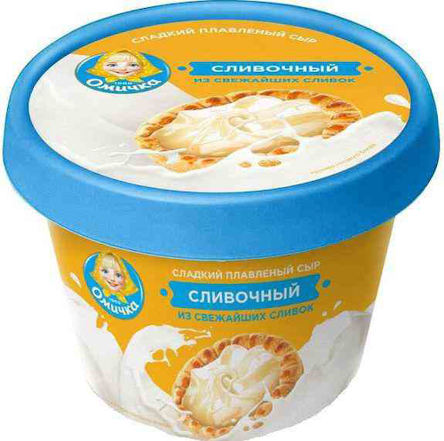 Сыр плавленый Омичка Сливочный 30% #1
