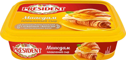 Сыр плавленый President Мааздам 45% #1