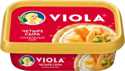 Сыр плавленый Viola Четыре сыра 50% #1