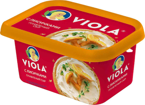 Сыр плавленый Viola с лисичками 50% #1