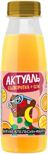 Напиток сывороточный Актуаль Дикий апельсин-манго 0,1% #1