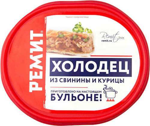 Холодец из свинины и курицы Ремит #1