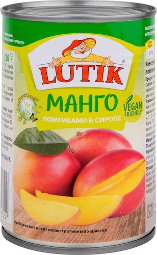 Манго Lutik ломтиками в сиропе #1