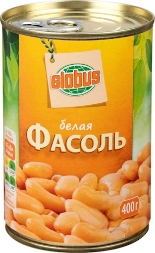 Фасоль белая Глобус #1