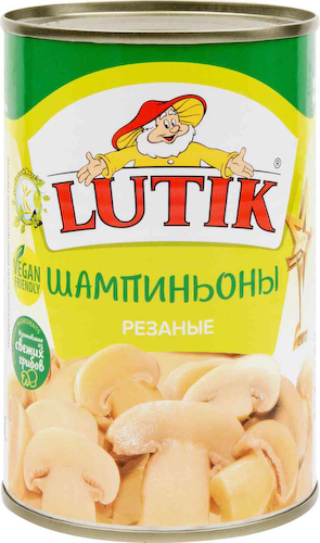 Шампиньоны Lutik резаные #1