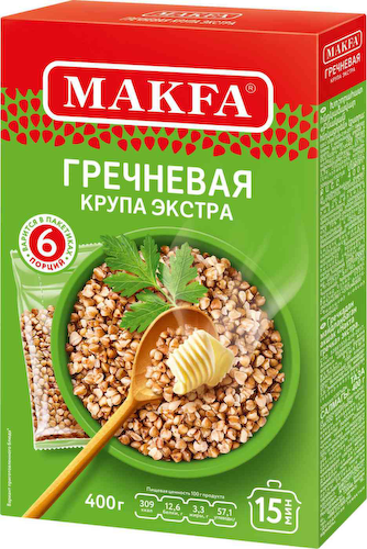 Крупа гречневая Makfa Экстра #1