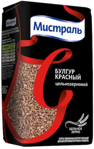 Булгур красный Мистраль цельнозерновой #1