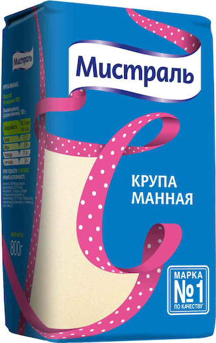 Крупа манная Мистраль #1