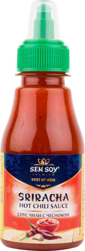 Соус Sriracha Chili Sen Soy с чесноком #1